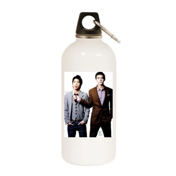 SHINee White Water Bottle With Carabiner