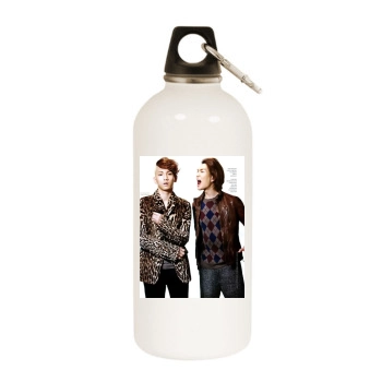 SHINee White Water Bottle With Carabiner