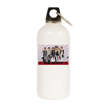 SHINee White Water Bottle With Carabiner