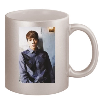 SHINee 11oz Metallic Silver Mug