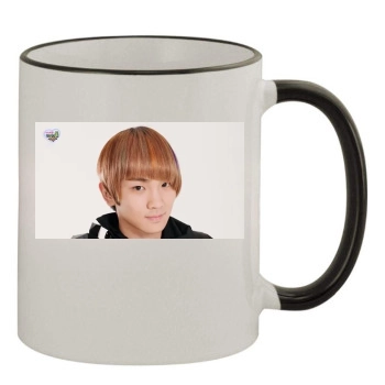 SHINee 11oz Colored Rim & Handle Mug