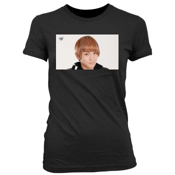 SHINee Women's Junior Cut Crewneck T-Shirt