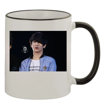 SHINee 11oz Colored Rim & Handle Mug