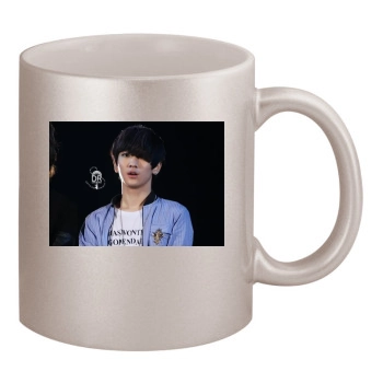 SHINee 11oz Metallic Silver Mug