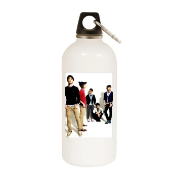 SHINee White Water Bottle With Carabiner