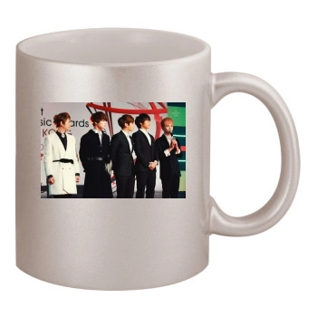 SHINee 11oz Metallic Silver Mug