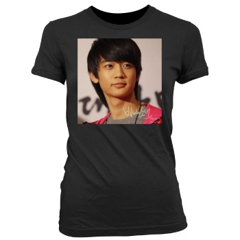 SHINee Women's Junior Cut Crewneck T-Shirt