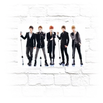 SHINee Metal Wall Art