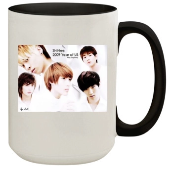 SHINee 15oz Colored Inner & Handle Mug