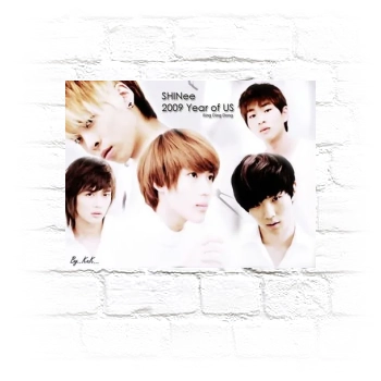 SHINee Metal Wall Art