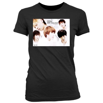 SHINee Women's Junior Cut Crewneck T-Shirt