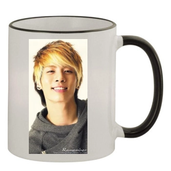 SHINee 11oz Colored Rim & Handle Mug