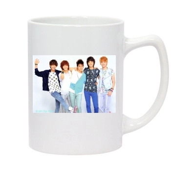 SHINee 14oz White Statesman Mug