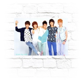 SHINee Metal Wall Art