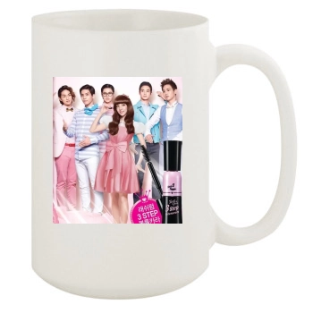 SHINee 15oz White Mug