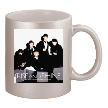 SHINee 11oz Metallic Silver Mug