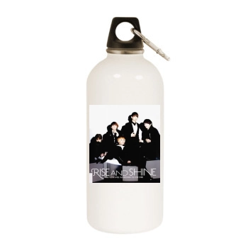 SHINee White Water Bottle With Carabiner