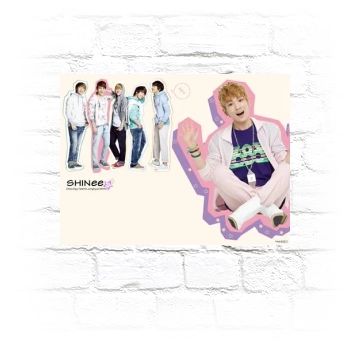 SHINee Metal Wall Art