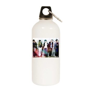 SHINee White Water Bottle With Carabiner