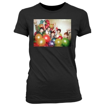 SHINee Women's Junior Cut Crewneck T-Shirt