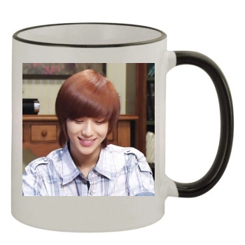 SHINee 11oz Colored Rim & Handle Mug