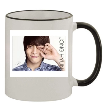 SHINee 11oz Colored Rim & Handle Mug