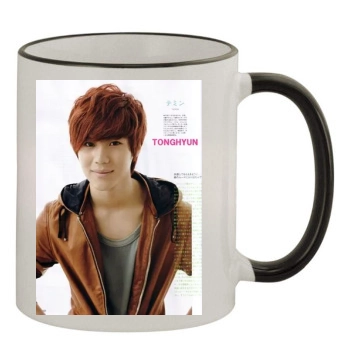 SHINee 11oz Colored Rim & Handle Mug