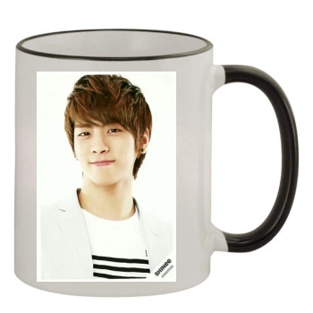 SHINee 11oz Colored Rim & Handle Mug