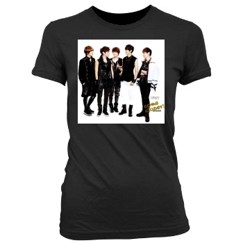 SHINee Women's Junior Cut Crewneck T-Shirt