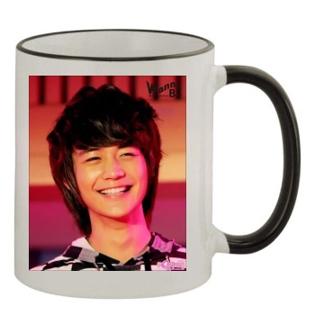 SHINee 11oz Colored Rim & Handle Mug