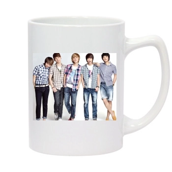 SHINee 14oz White Statesman Mug