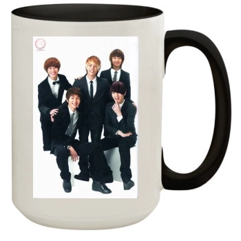 SHINee 15oz Colored Inner & Handle Mug