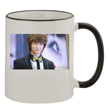 SHINee 11oz Colored Rim & Handle Mug