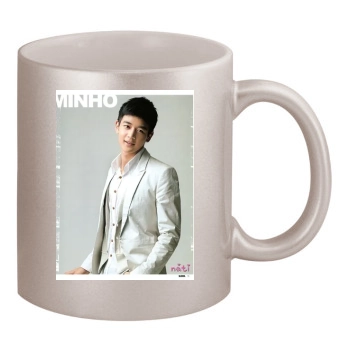 SHINee 11oz Metallic Silver Mug