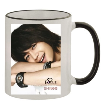 SHINee 11oz Colored Rim & Handle Mug