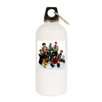 SHINee White Water Bottle With Carabiner