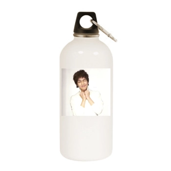 SHINee White Water Bottle With Carabiner