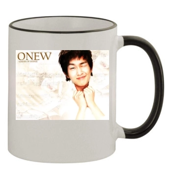 SHINee 11oz Colored Rim & Handle Mug