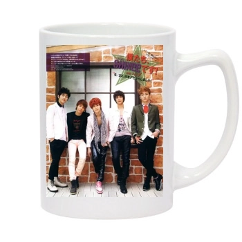 SHINee 14oz White Statesman Mug