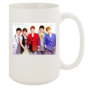 SHINee 15oz White Mug