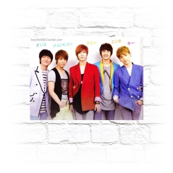 SHINee Metal Wall Art