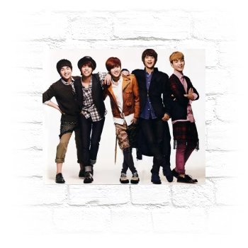 SHINee Metal Wall Art