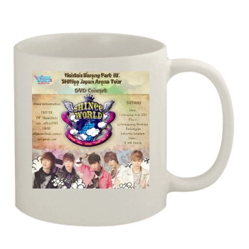 SHINee 11oz White Mug