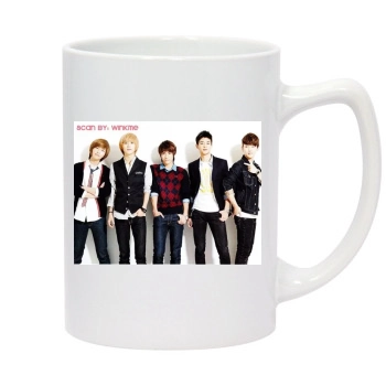 SHINee 14oz White Statesman Mug