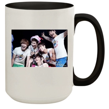 SHINee 15oz Colored Inner & Handle Mug