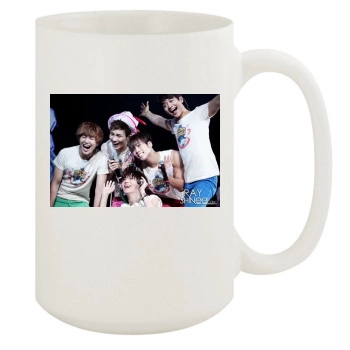 SHINee 15oz White Mug