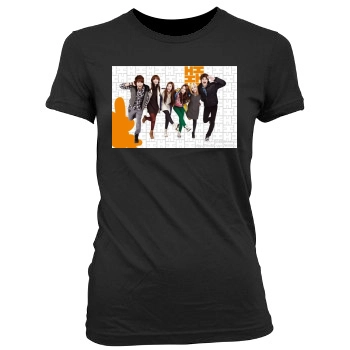 SHINee Women's Junior Cut Crewneck T-Shirt