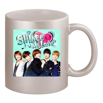 SHINee 11oz Metallic Silver Mug