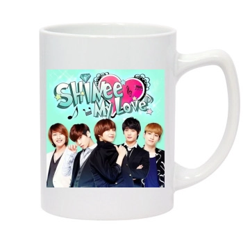 SHINee 14oz White Statesman Mug