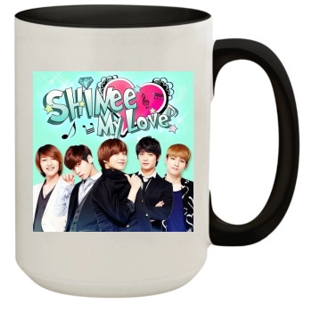 SHINee 15oz Colored Inner & Handle Mug